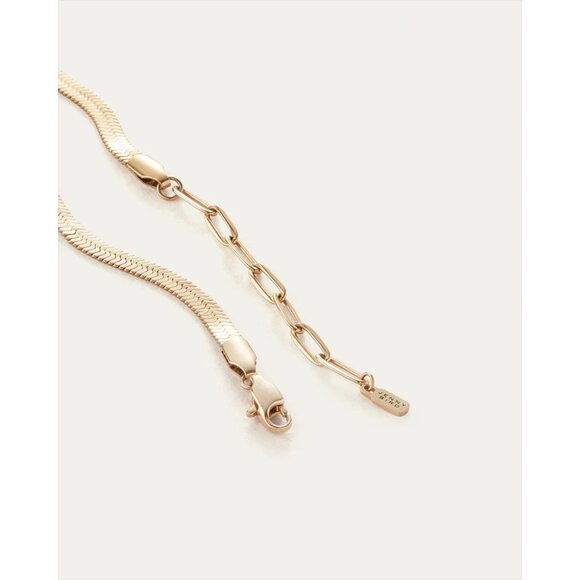 Jenny Bird Zeina Anklet in Gold New with box Womens Jewelry - Picture 2 of 9